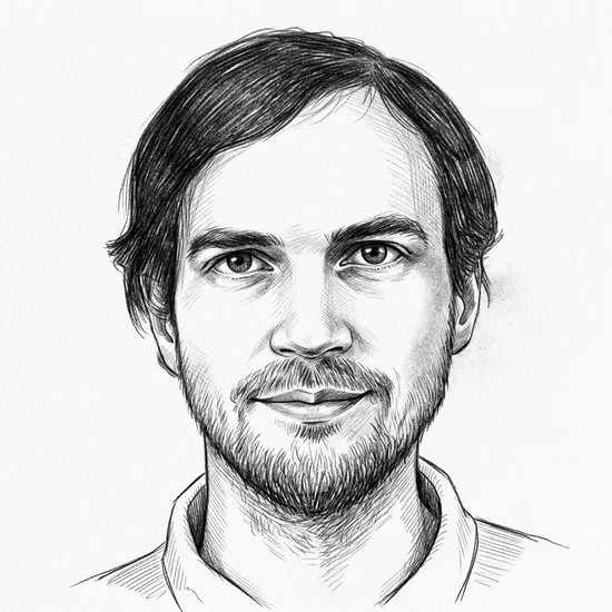 Rysunkowy portret: Dominic